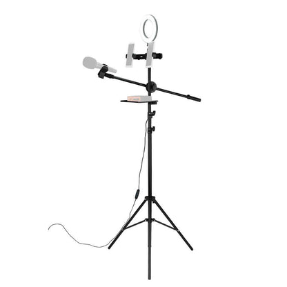 6.3" Multi-function Selfie Ring Light with Tripod Stand