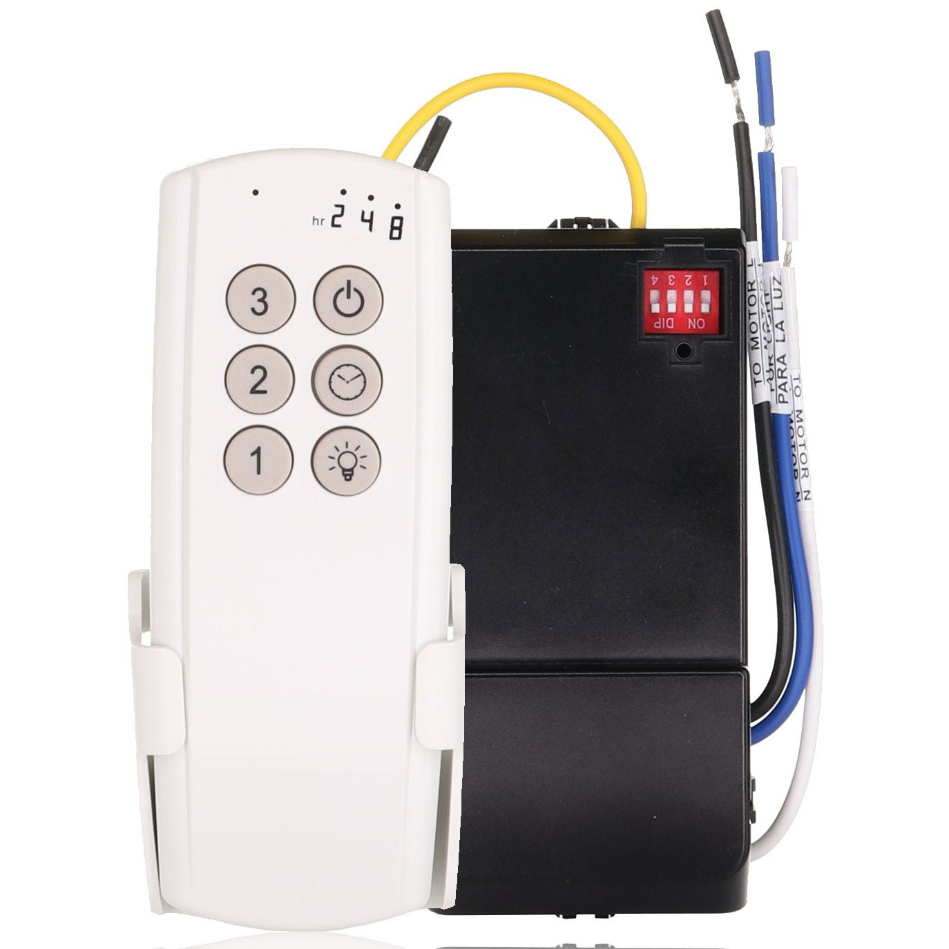 Substitute for Harbor Breeze RCI107L Ceiling Fan Remote Control Kit [63T-AC83T-KIT]