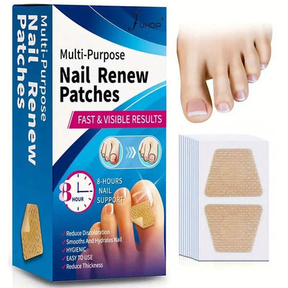 64-Pieces: Extra Strength Toenail Treatment Nail Repair Patches