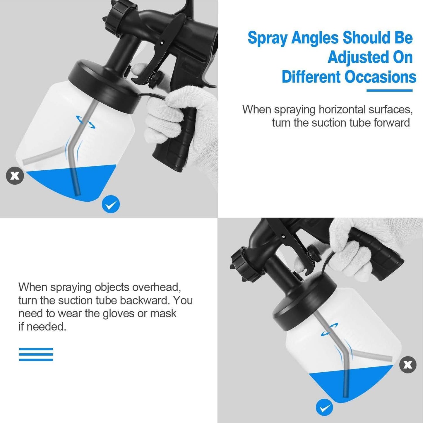 650W/800ML Paint Sprayer