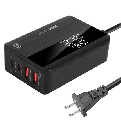 65W 4 USB Port Fast Wall Charger