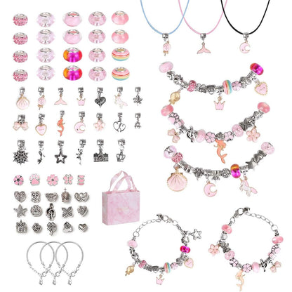66-Pieces: Charm Bracelet Making Kit