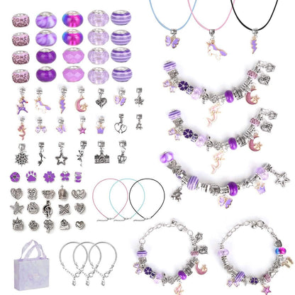 66-Pieces: Charm Bracelet Making Kit