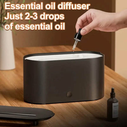 7-Color Simulated Flame Humidifier Aromatherapy Machine