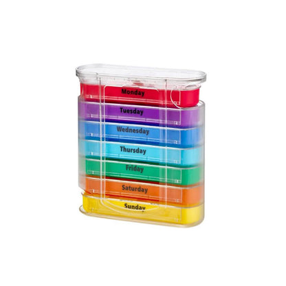 7 Day Stackable Pill Box Dispenser