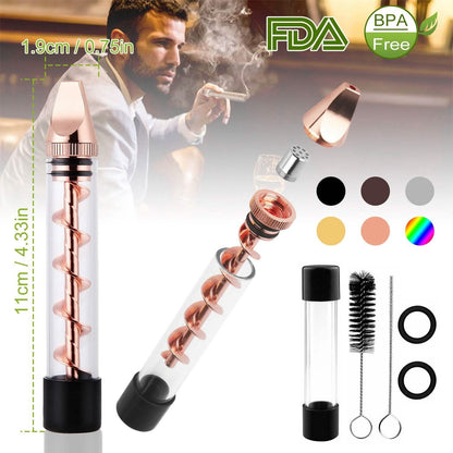 7-in-1 Grinder Blunt Kit with Smoking Metal Tip Cleaning Brush