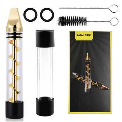 7-in-1 Grinder Blunt Kit with Smoking Metal Tip Cleaning Brush