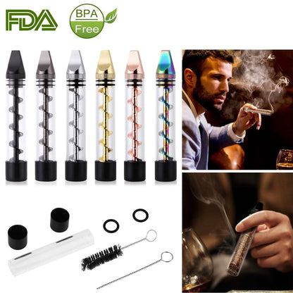 7-in-1 Grinder Blunt Kit with Smoking Metal Tip Cleaning Brush