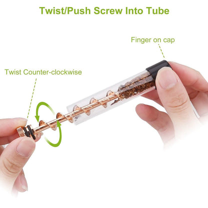 7-in-1 Grinder Blunt Kit with Smoking Metal Tip Cleaning Brush