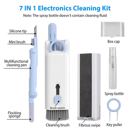7-in-1 Laptop Keyboard Dust Cleaner Brush