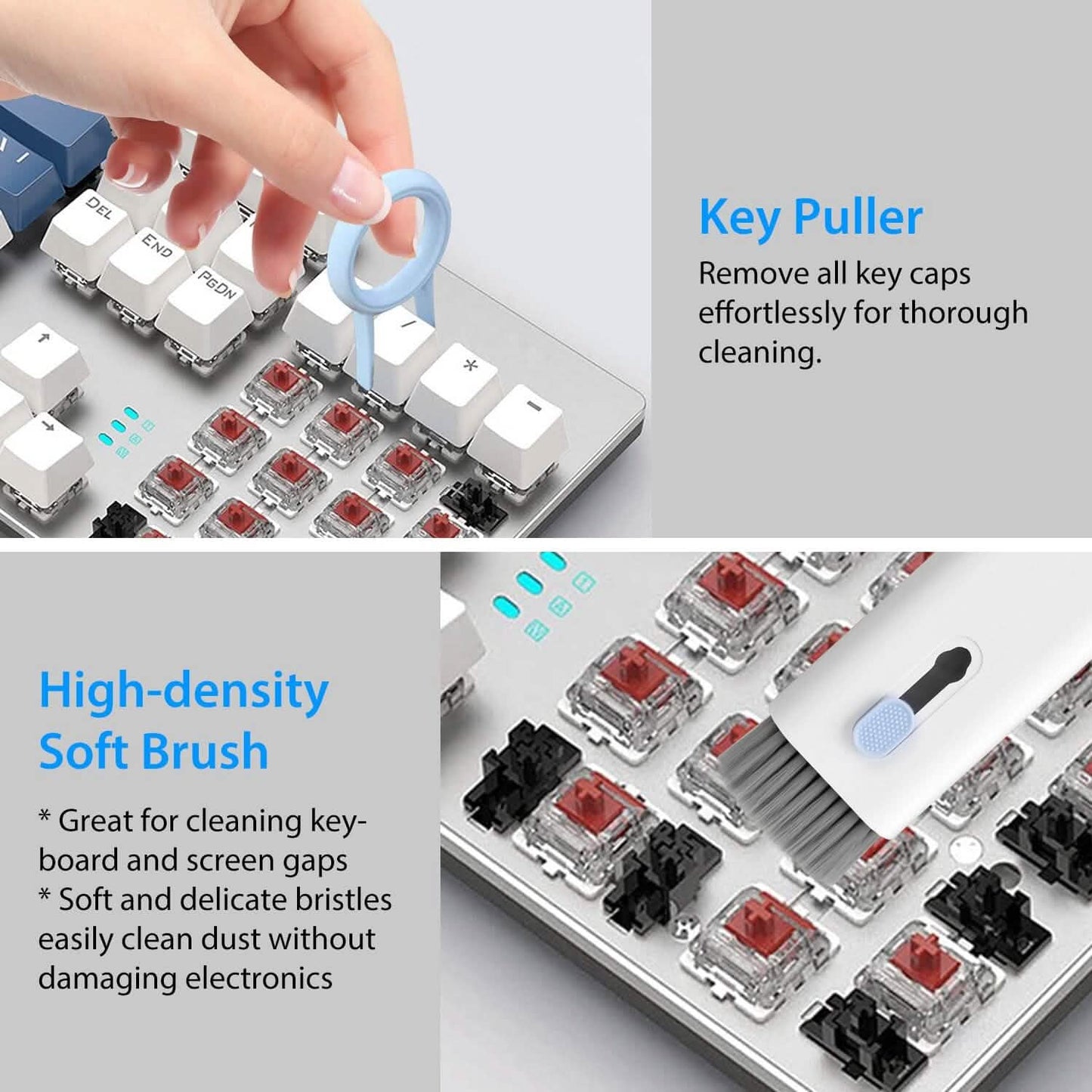 7-in-1 Laptop Keyboard Dust Cleaner Brush