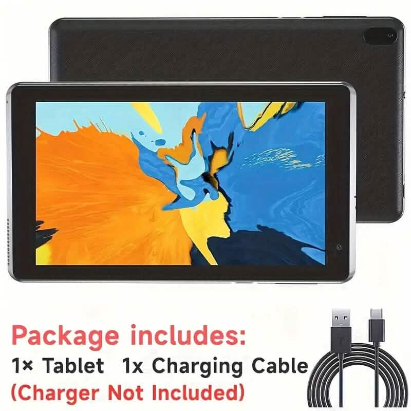 Android 12.0, Dual Camera 7" Tablet with 32GB RAM & Storage