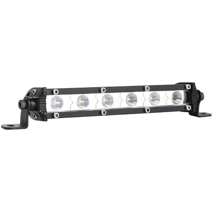 7" LED Light Bar Single Row Offroad Spot Lights