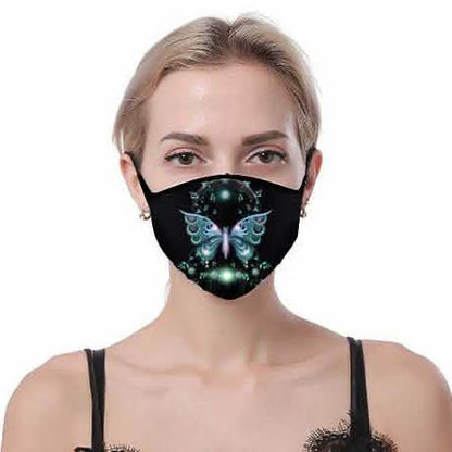 7-Pack: Butterfly Designed Fabric Masks