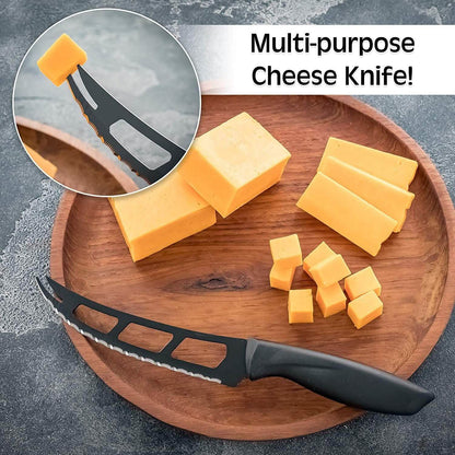 7-Piece Set: Chef Knife, Bread, Carving, Utility, Pairing, Cheese, Pizza