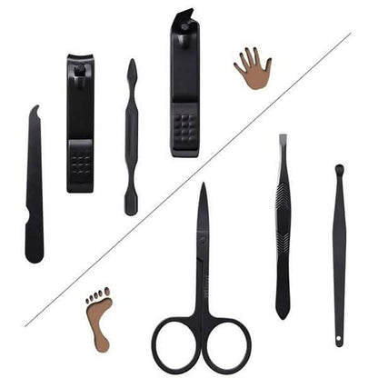 7-Piece: Stainless Steel Manicure Pedicure Kit