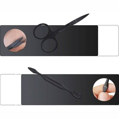 7-Piece: Stainless Steel Manicure Pedicure Kit