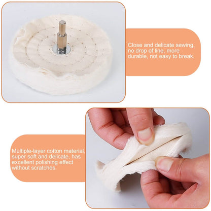 7-Pieces Set: Wheels Polishing Pads Car Buffing