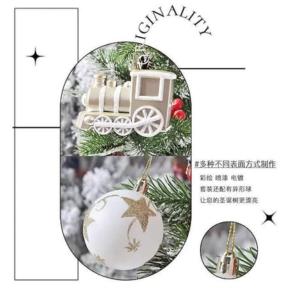 70-Pieces Set: Christmas Tree Decorations Christmas Ball