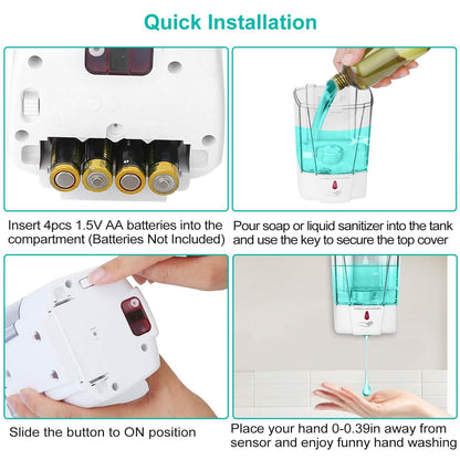 700ML Automatic Soap Dispenser