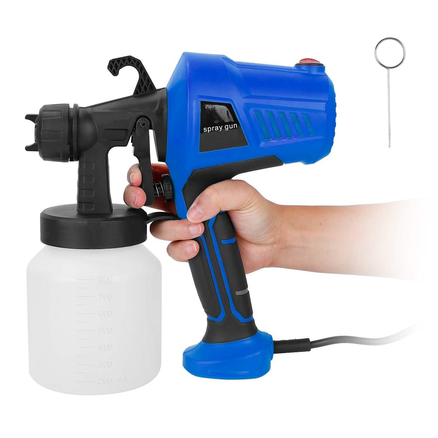 700W Electric Paint Sprayer Handheld HVLP Spray Painter