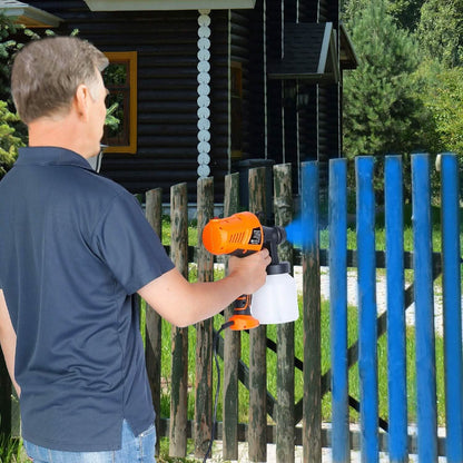 700W Electric Paint Sprayer Handheld with 3 Spray Patterns 800ml