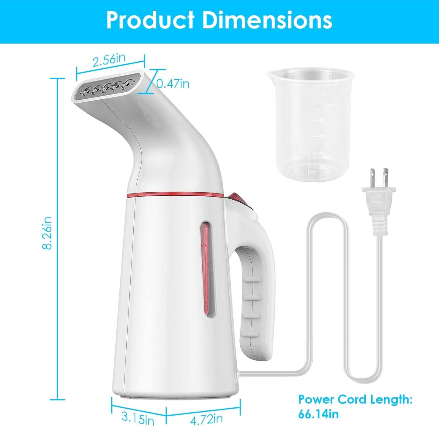 700W Portable Garment Steamer