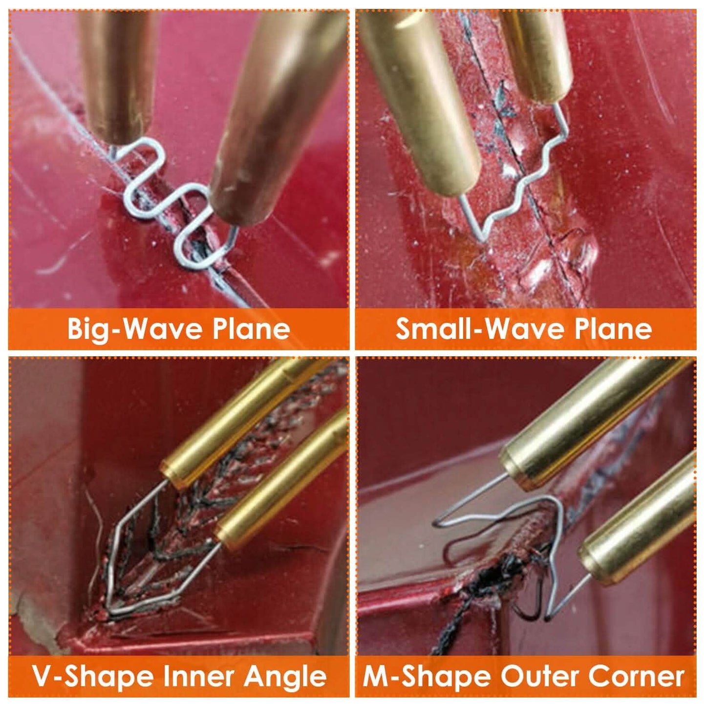 70W Plastic Welder Car Bumper Repair Kit