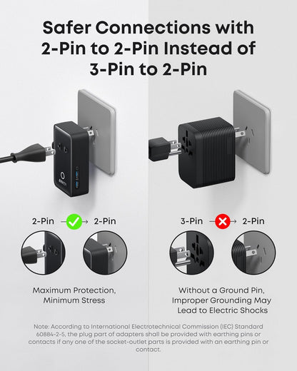 Anker Laptop Power Bank (25K, 165W, Built-In and Retractable Cables)