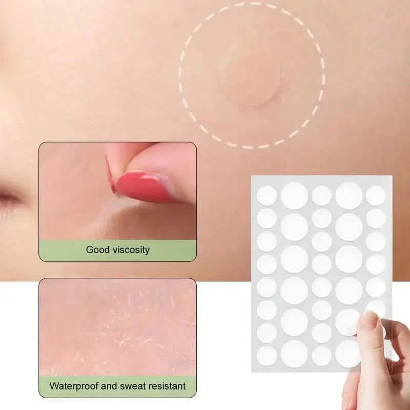 72-Pieces: Invisible Acne Sticker Pimple Patch For Covering Blemishes