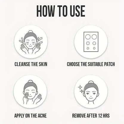 720 Count Hydrocolloid Acne Patches, Blemishes Pimples Covering Patch