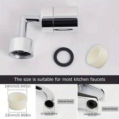 720° Rotating Faucet Extender for Kitchen and Bathroom