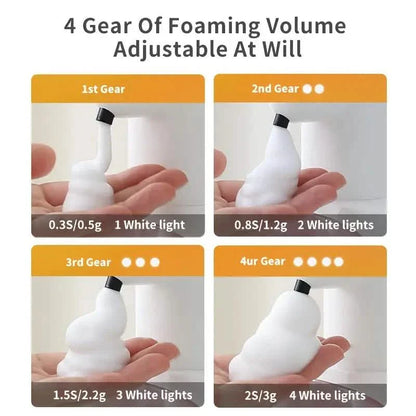 Automatic Foam Soap Dispenser – Touchless, USB Rechargeable, Adjustable Volume