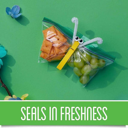 750-Piece: Ziploc Snack Bags with Grip n’ Seal