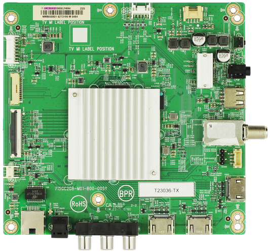 756TXMCB0IK001 Element Main Board, (X)XMCB0IK001040X, 715GC208-M01-B00-005Y, LY4KA4, T23036-TX, E500AC65C