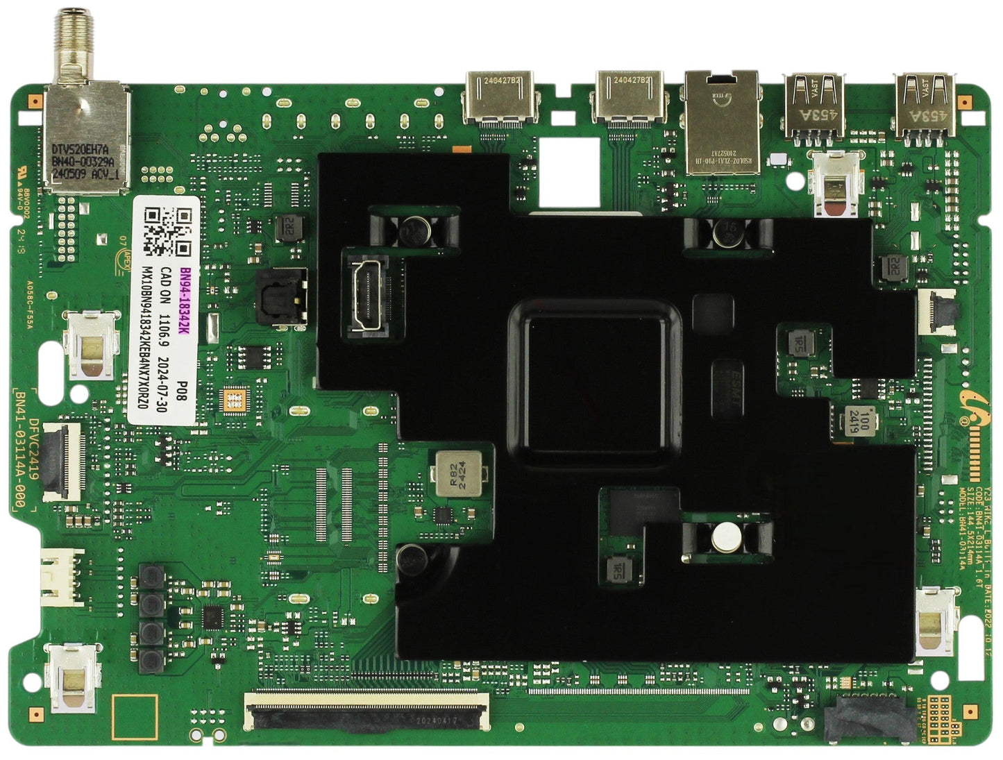 Samsung BN94-18342K Main Board QN65Q60DAFXZA (Version UA03)