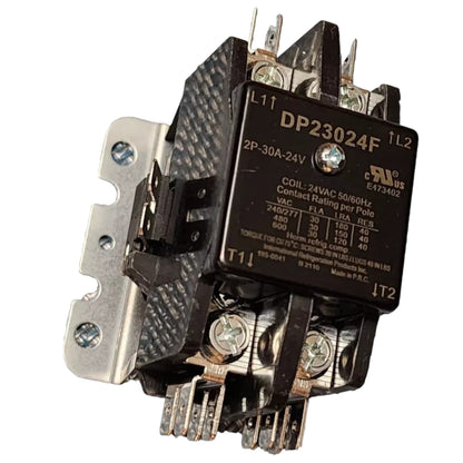 IRP DP23024F Definite Purpose Contactor 2 Pole 30 Amp 24 VAC Coil B83