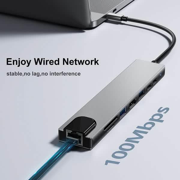 8-in-1 USB 3.0 Hub