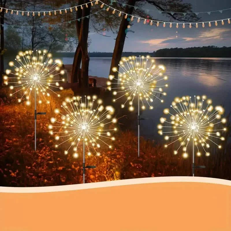 8 Lighting Modes Solar Festival Viewing Decorative Outdoor Lights