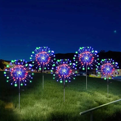 8 Lighting Modes Solar Festival Viewing Decorative Outdoor Lights