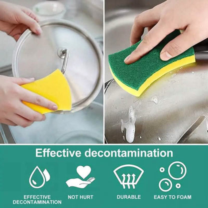 8-Pack: Double-Sided Multifunctional Cleaning Sponge