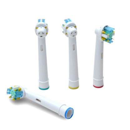 8-Pack: Generic Oral-B Braun Electric Toothbrush Heads Replacement Round Soft