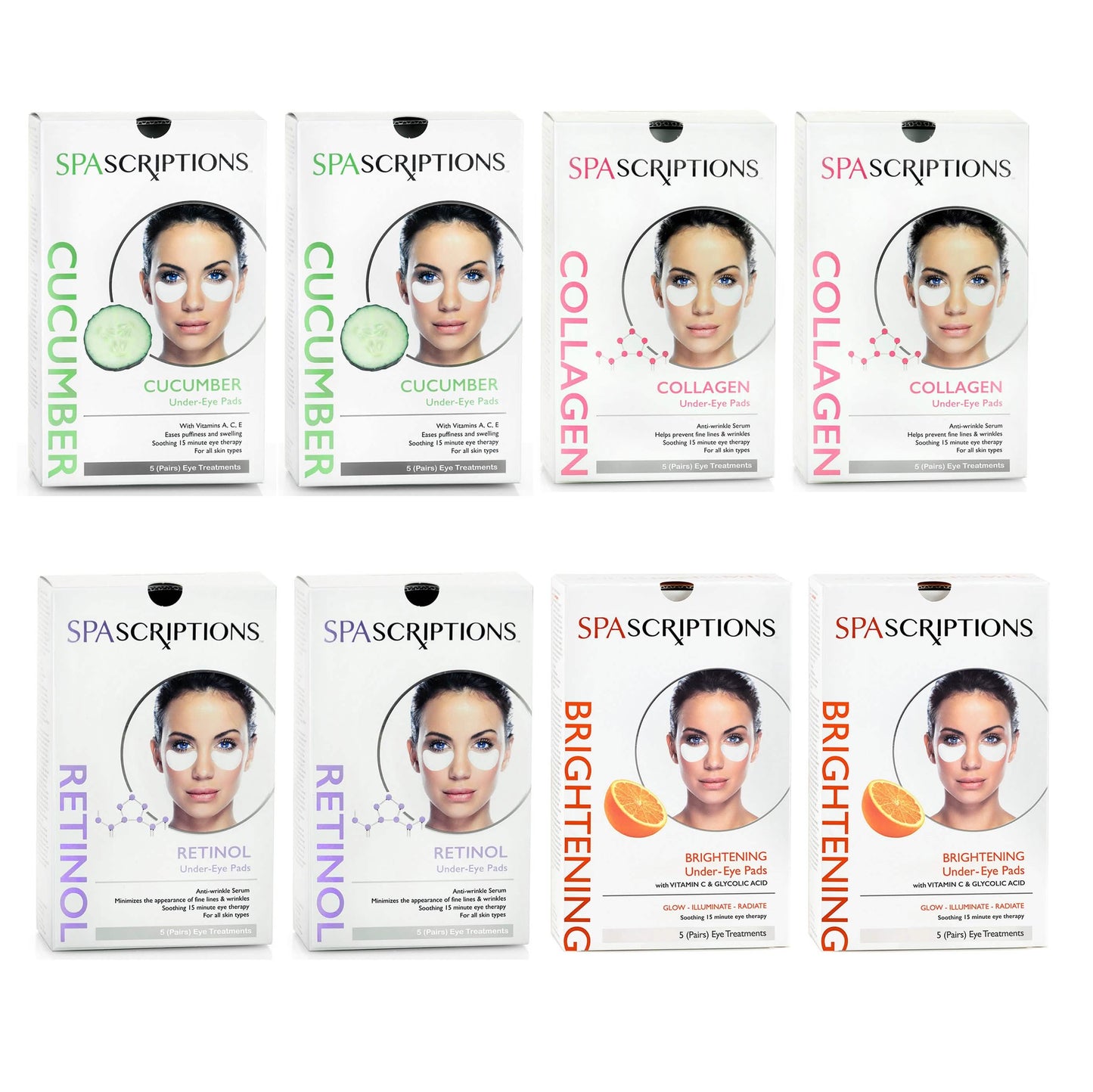 8-Pack: Under-Eye Treatments