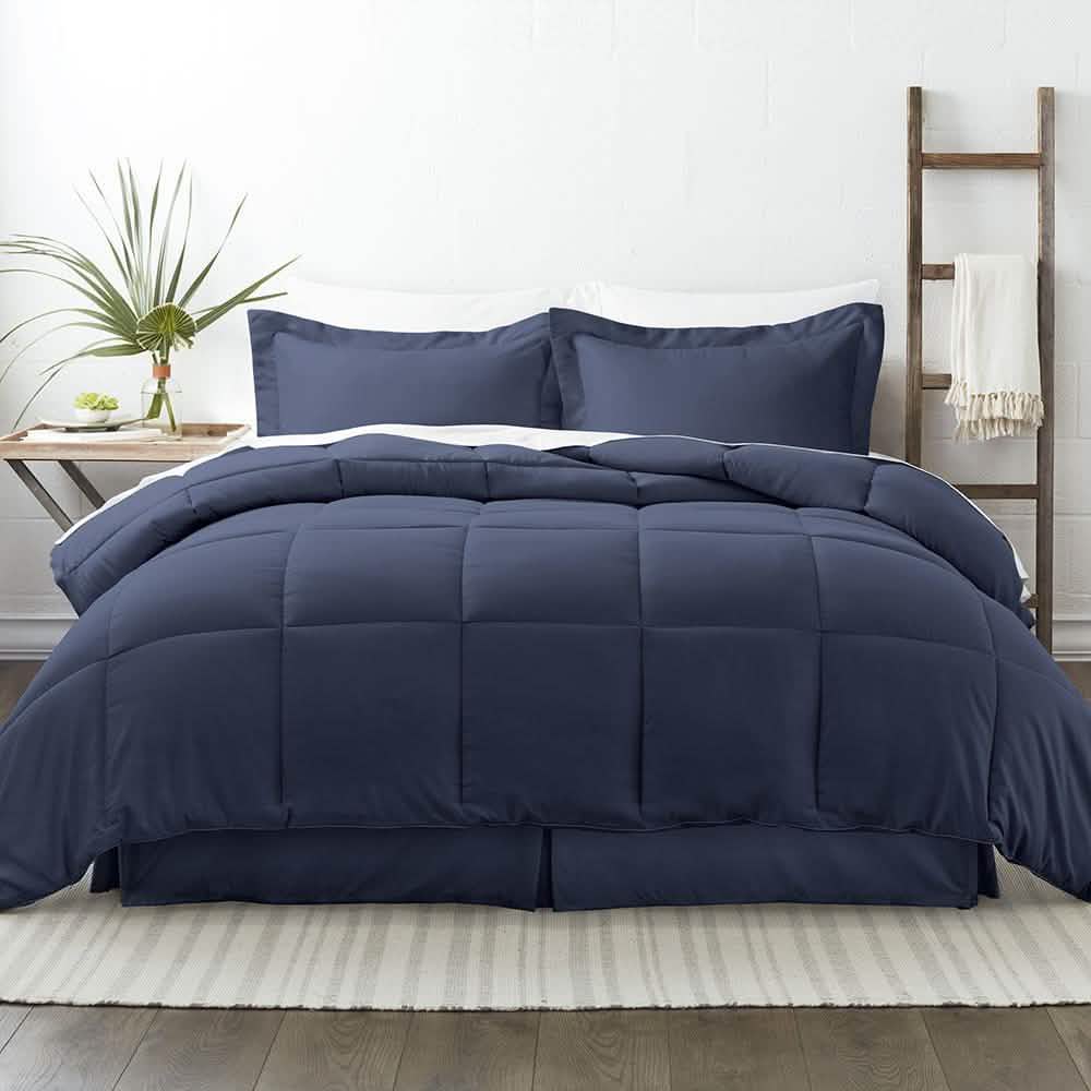 8-Piece: Bed in a Box Hypoallergenic Double Brushed Deep Pocket Set