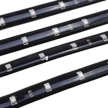 8-Piece: Flexible Waterproof LED Strip Light for Car