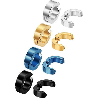 8-Piece: Mudder Non-Pierced Earring Clip