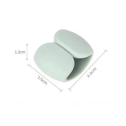 8-Piece: Portable Reusable Cable Clips Organizer