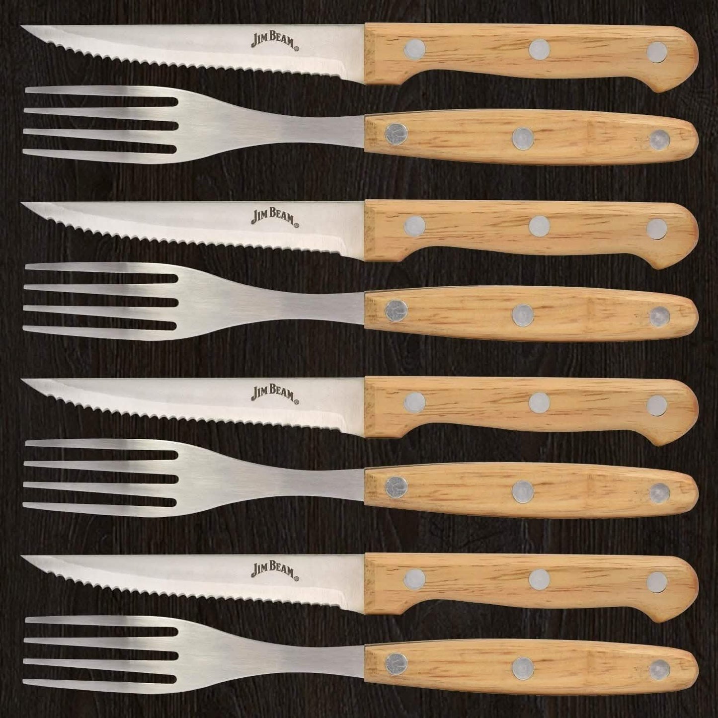 8-Piece Set: Steak Knife and Fork Set
