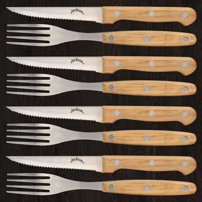 8-Piece Set: Steak Knife and Fork Set