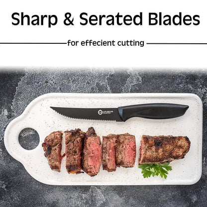 8-Piece Set: Steak Knife Stainless Steel